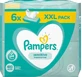 PAMPERS Sensitive alkohol- und duftstofffreie Baby-Feuchttücher XXL-Packung ( 6 Packungen à 80 Stück ) 480 Stück