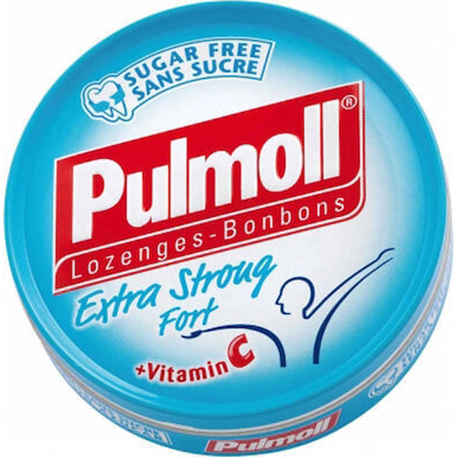 PULMOLL Neck Candy Extra Strong Fort + Vitamin C 45g