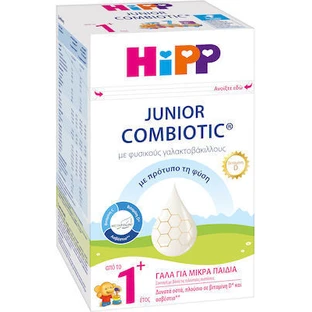 HIPP Junior Combiotic 1+ Milk From the 1st Year With Natural Milkweed With Metafolin 600gr