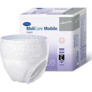 MOLICARE Mobile Super Diapers Mobile Super Diapers Grappling Pad Large 14 Pieces