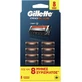 GILLETTE Fusion Proglide Onderdelen 8 Stuks