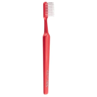 TEPE Denture Brush Toothbrush For Artificial Dentures In Various Colors - Red