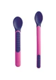 MAM Heat Spoons Heat Sensitive Spoons With Pouch For 6+ Months 513G 2 pieces