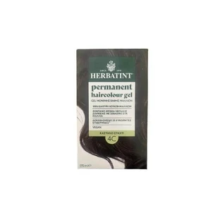 HERBATINT Permanente Haarkleuring Gel Ammoniakvrije Haarkleuring 4C Bruin As 170ml