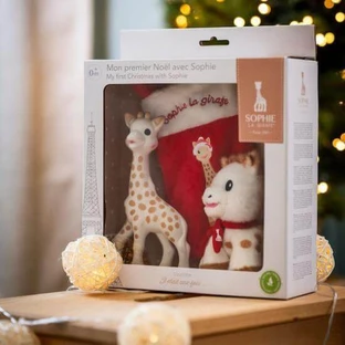 SOPHIE LA GIRAFE Sophie Mi Primer Set de Regalo de Navidad