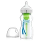 DR. BROWN'S Options + Anti-Colic Bottle Biberon en verre avec col large et tétine en silicone 0m+ 270ml WB 91740