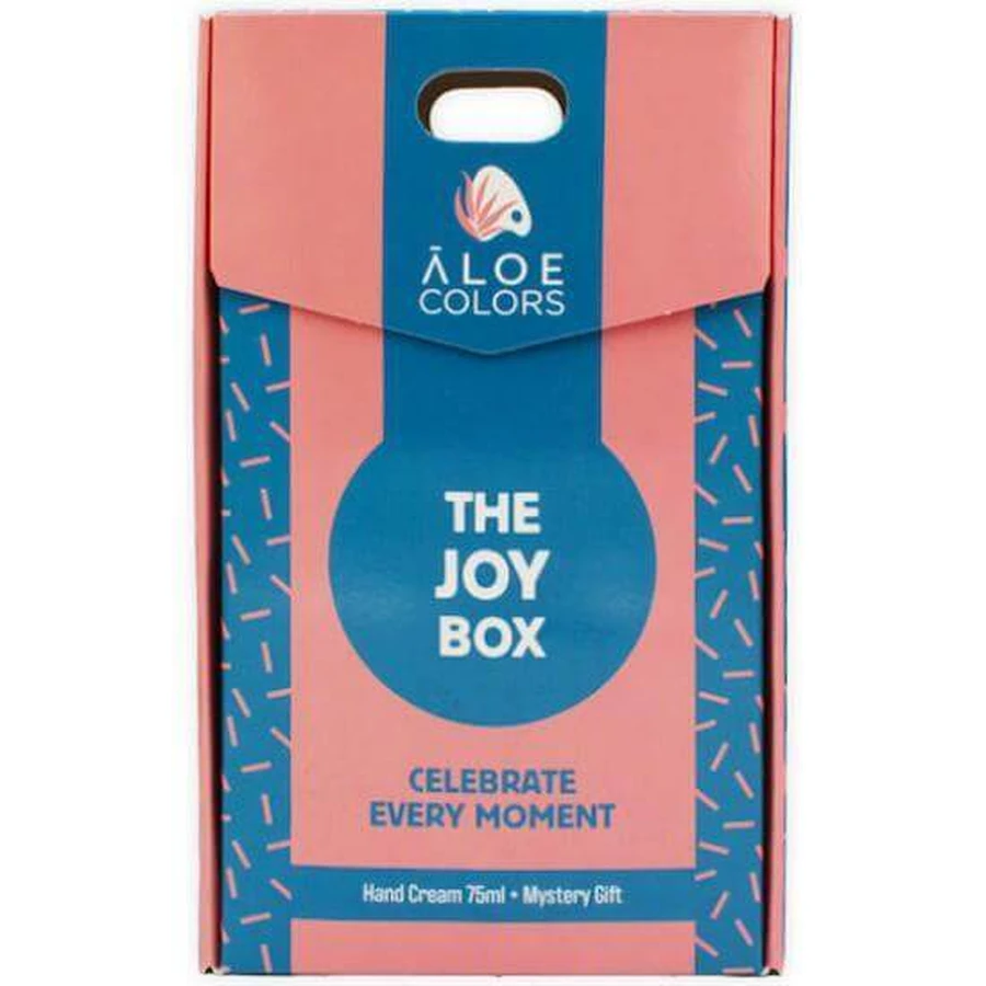 ALOE COLORS Xmas Promo The Joy Box with Joy Hand Cream Moisturizing Hand Cream 75ml & Mystery Gift