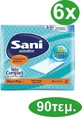 SANI Maxi Plus 60x90cm 90 pieces ( 6 Packs of 15 pieces )