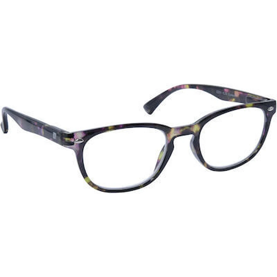 EYELEAD Lectura-Presbicia Gafas Tartaruga-Marrón Rojo Rojo E254 +2.00