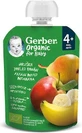 GERBER Organic Food Organic Fruit Puree with Pear, Apple &amp; Banana From the 4th Month 90g