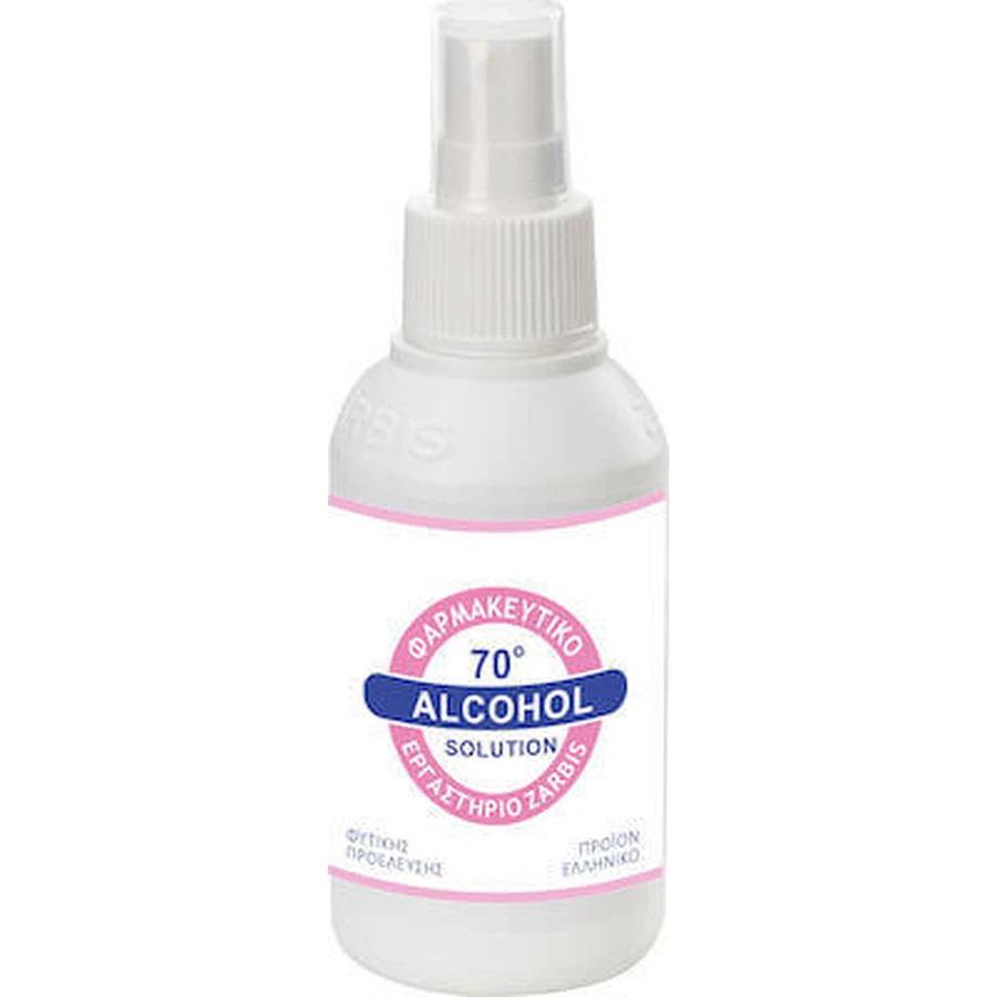 ZARBIS Solución Alcohólica Alcohol Farmacéutico 70 Grados en Spray 100ml