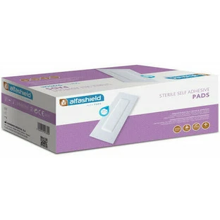 ALFASHIELD Medical Sterile Adhesive Patches 10x8cm 50 Pieces