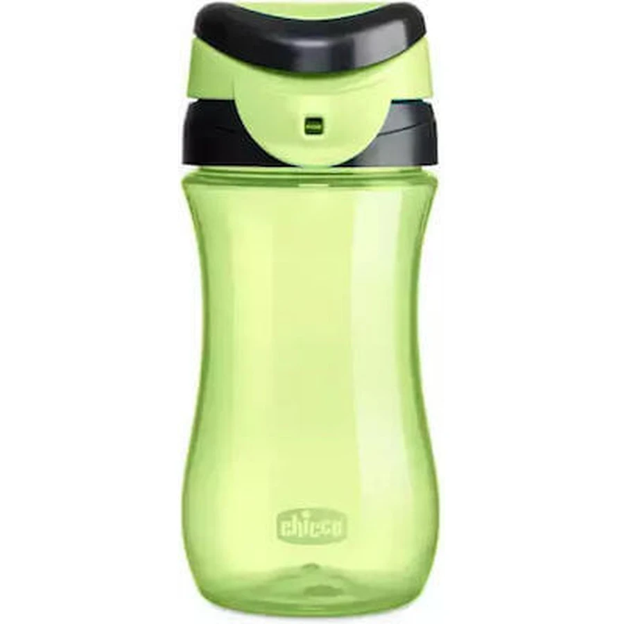 CHICCO Kids Cup Children's Plastic Educational Cup From 2 years in green color 350ml [06910-30]