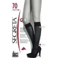 SEGRETA Classic 00114 Calcetines Bajos de Rodilla 70 Den 11/14 mmHg Nero