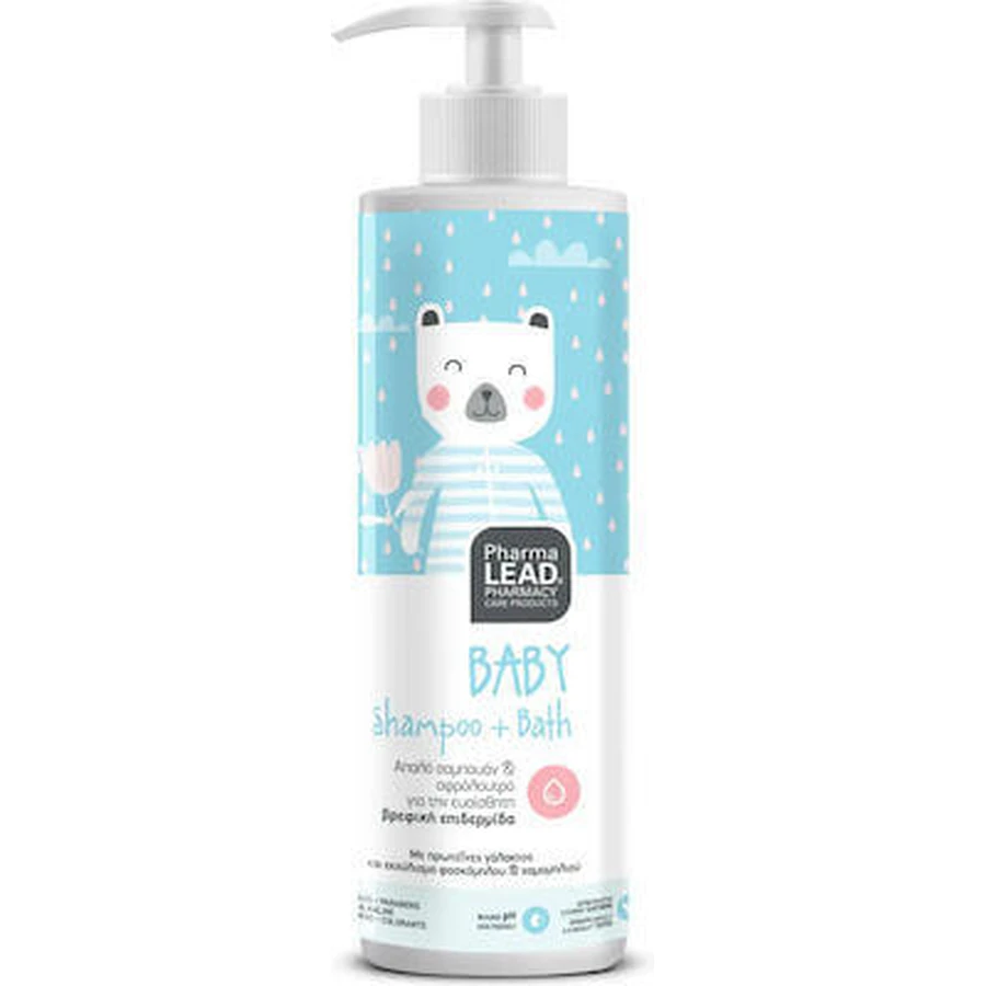 PHARMALEAD Shampoo & Bad 500ml - Sanftes Shampoo & Bad für empfindliche Babyhaut