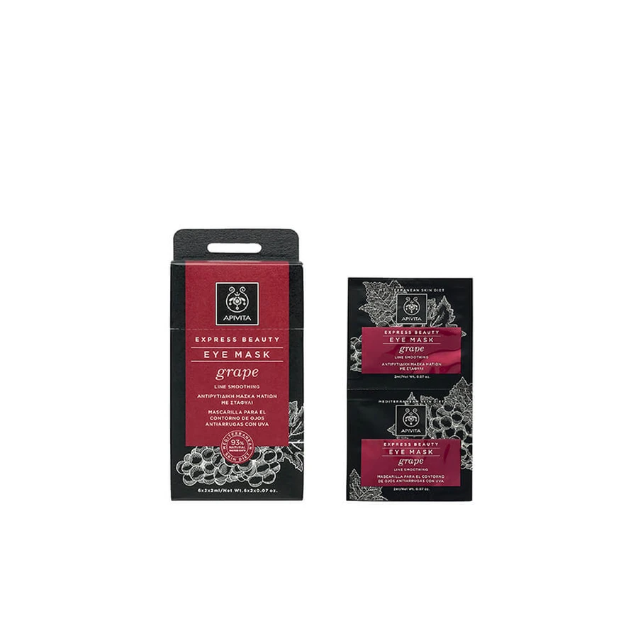 APIVITA Anti-Aging Oogmasker met Druif 2x2ml