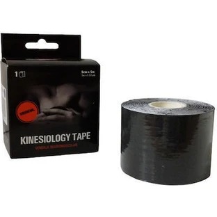 CALVO Bande kinésithérapeutique en différentes couleurs 5cm x 5m - Noir