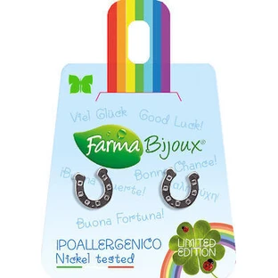 FARMA BIJOUX Hypoallergene Oorbellen Nikkelvrij Hoefijzer Oorbellen BE A549