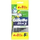 GILLETTE Blue 3 Sensitive Disposable Razors with 3 Blades & Lubricating Tape for Sensitive Skin 5 pieces (4+1 Gift)
