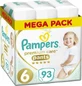 PAMPERS Pañal Premium Care No. 6 Para 15+kg 93 Piezas
