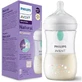 AVENT Natural Response AirFree 3-6 Months, Plastic Bottle with Silicone Nipple Flow 3 260ml