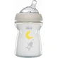 CHICCO Natural Feeling Glass Bottle with Silicone Nipple 250ml For 0+ Months [81221-30]