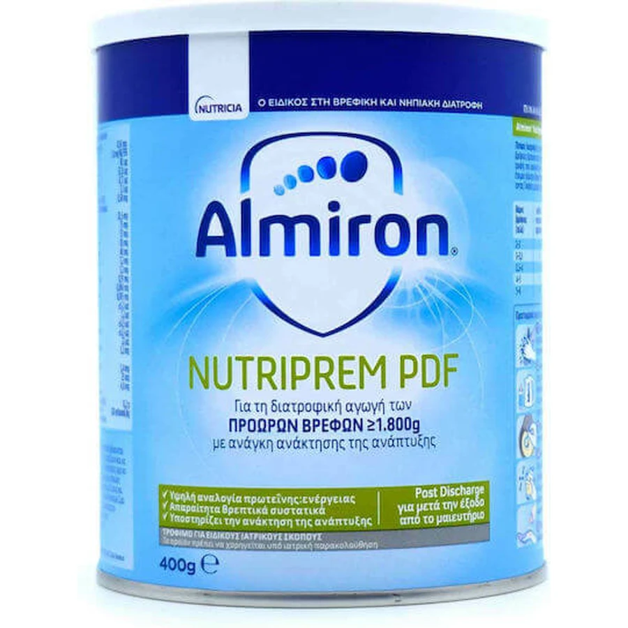 ALMIRON Nutriprem PDF Pour l'éducation nutritionnelle des prématurés 400gr