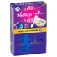 ALWAYS Platinum Day &amp; Night (Taille 3) 12 Serviettes de table