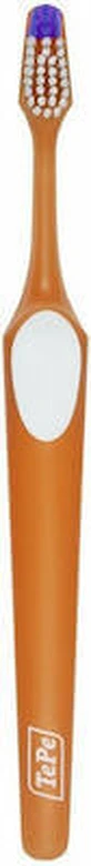 TEPE Nova Medium Toothbrush Medium In Various Colors - Orange-White