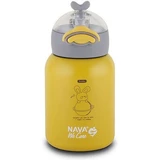 NAVA Thermos Stainless Steel Bottle We Care Yellow 350ml (10-110-004)