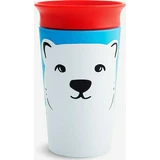 MUNCHKIN Miracle 360° Sippy Cup Educational Polar Bear Glass For 12+ Months 266ml