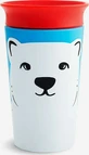 MUNCHKIN Miracle 360° Sippy Cup Educational Polar Bear Glass pentru 12+ luni 266ml