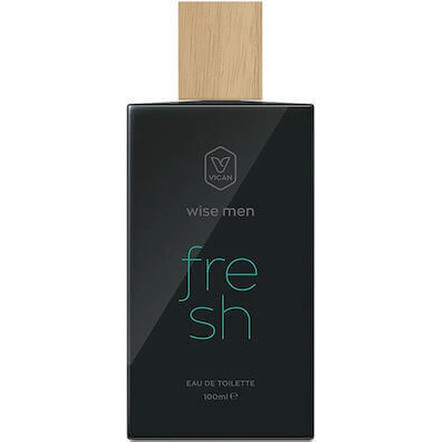 WISE Men Fresh Eau de Toilette Men's Perfume with Sandalwood & Musk Notes 100ml