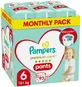 PAMPERS Pampers Pampers Cuidado Premium Mensual Pañales-Bragas No6 (+15kg) x93 Piezas