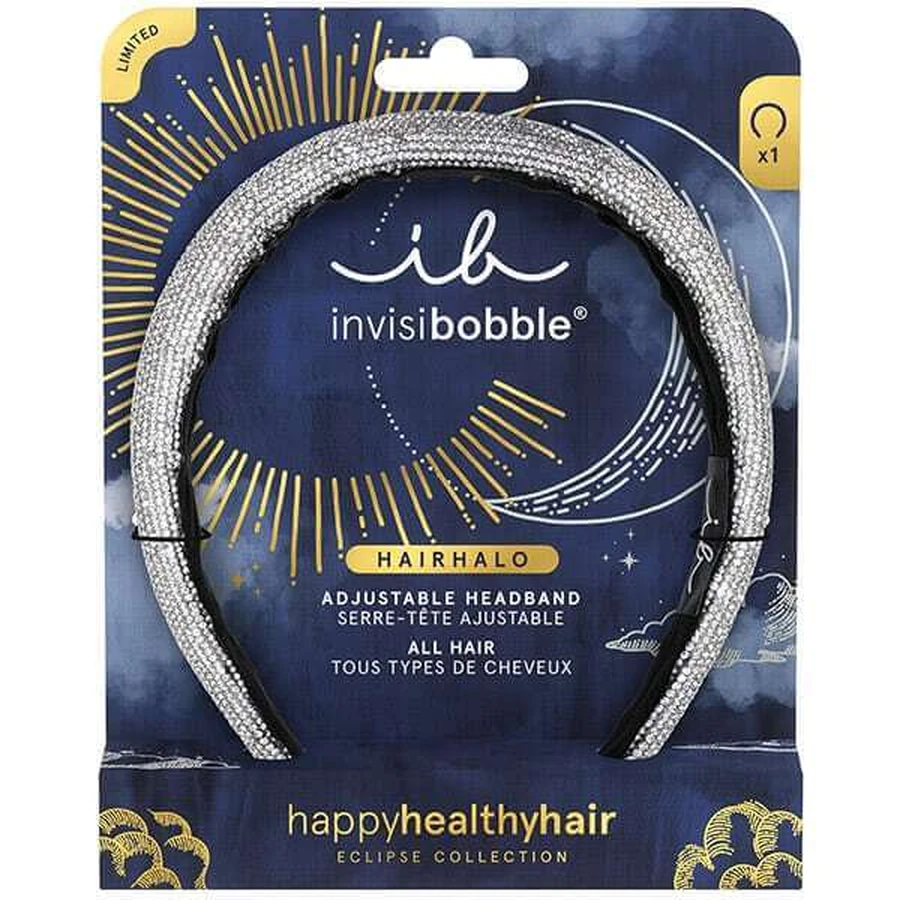 AMBITAS Invisibobble Haar Halo Sternenstaubkrone