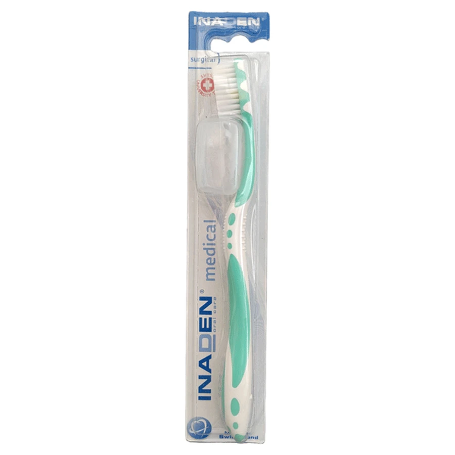 INADEN Medical Surgical Extra Soft Extra Soft Toothbrush For Deep Cleaning In Various Colors - Green