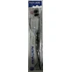Brosse à dents moyenne INADEN Crystal avec capuchon protecteur - Noir