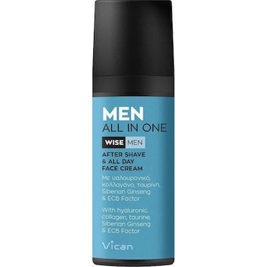 VICAN Wise all In One Face After Shave Moisturizing and Anti-Aging Face Cream 50ml
