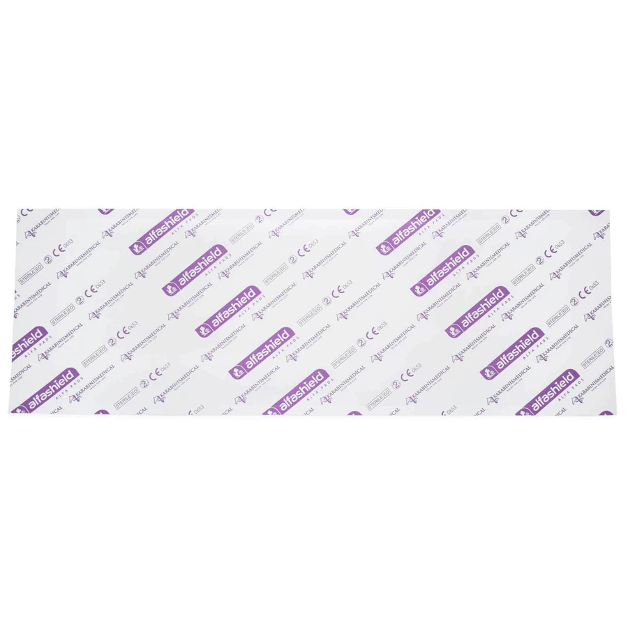 ALFASHIELD Tampone autoadesivo 9cmx30cm Tampone autoadesivo sterile non adesivo ipoallergenico 1 pezzo