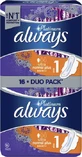ALWAYS Comodidad y Protección Platinum Compresas Ultra Normal Plus con Alas para Flujo Normal Talla 1, 16 unidades