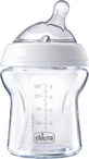 CHICCO Biberon en verre et silicone blanc 0m+ 150ml