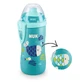 NUK First Choice Junior Beker Kameleon (verandert van kleur) Push-Pull beker met van kleur veranderend deksel vanaf 18 maanden, 300 ml in verschillende designs - Blauw