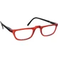 EYELEAD E231 Presbyopia Glasses Red-Black Granular 4.00
