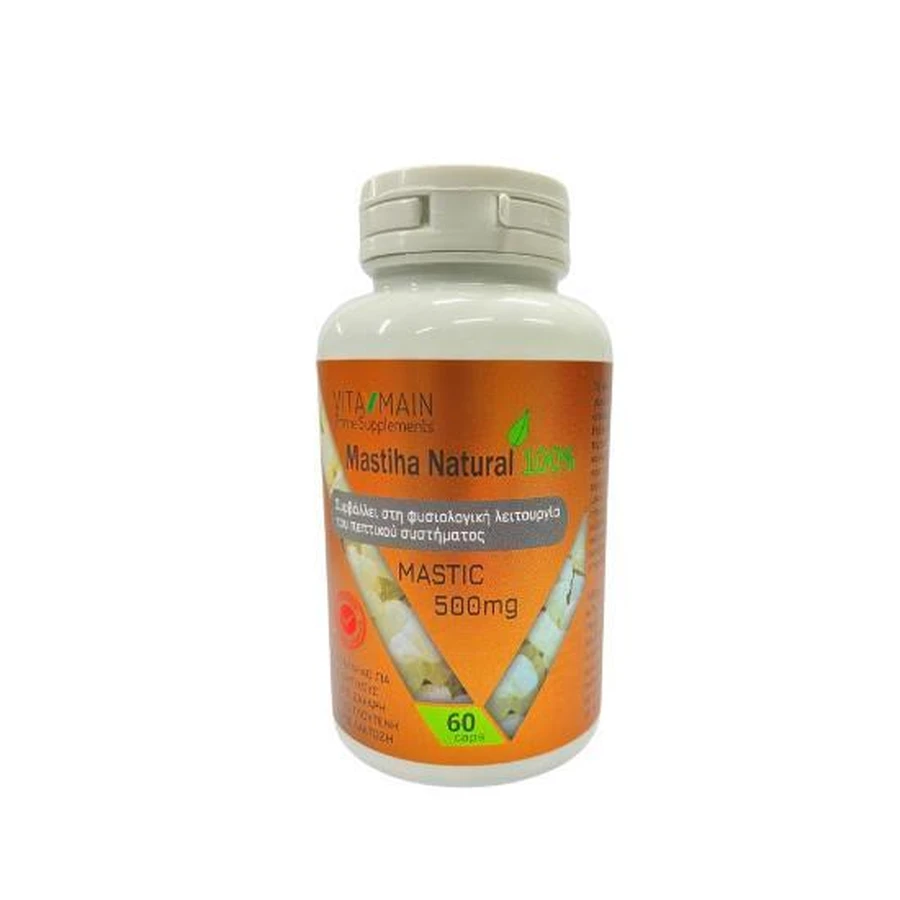 VITAMAIN Mastiha Natural 500mg 60 kapsułek: ceny i cechy