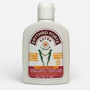 ERYTHRO FORTE Extra Centralis Liberte Dermocream Wärmende Creme für Gelenkschmerzen, 100ml
