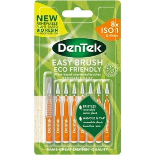 Cepillo DENTEK Cepillos interdentales Tamaño/ISO 1 Cepillos interdentales con mango 0,45mm 8 piezas