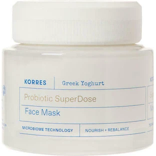 KORRES Griechischer Joghurt Super Dose Gesichtsmaske Super-verstärkte Probiotika für Hydratation & Ernährung 100ml