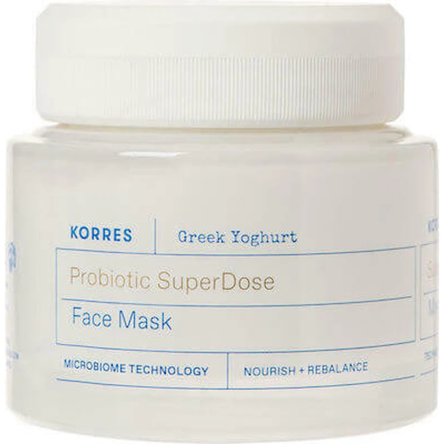 KORRES Griechischer Joghurt Super Dose Gesichtsmaske Super-verstärkte Probiotika für Hydratation & Ernährung 100ml