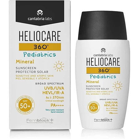 Heliocare 360 Pediatrics Zonnebrandcrème met SPF 50+, 50 ml, Cantabria Labs