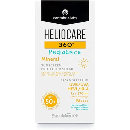 Heliocare 360 Pediatrics Zonnebrandcrème met SPF 50+, 50 ml, Cantabria Labs